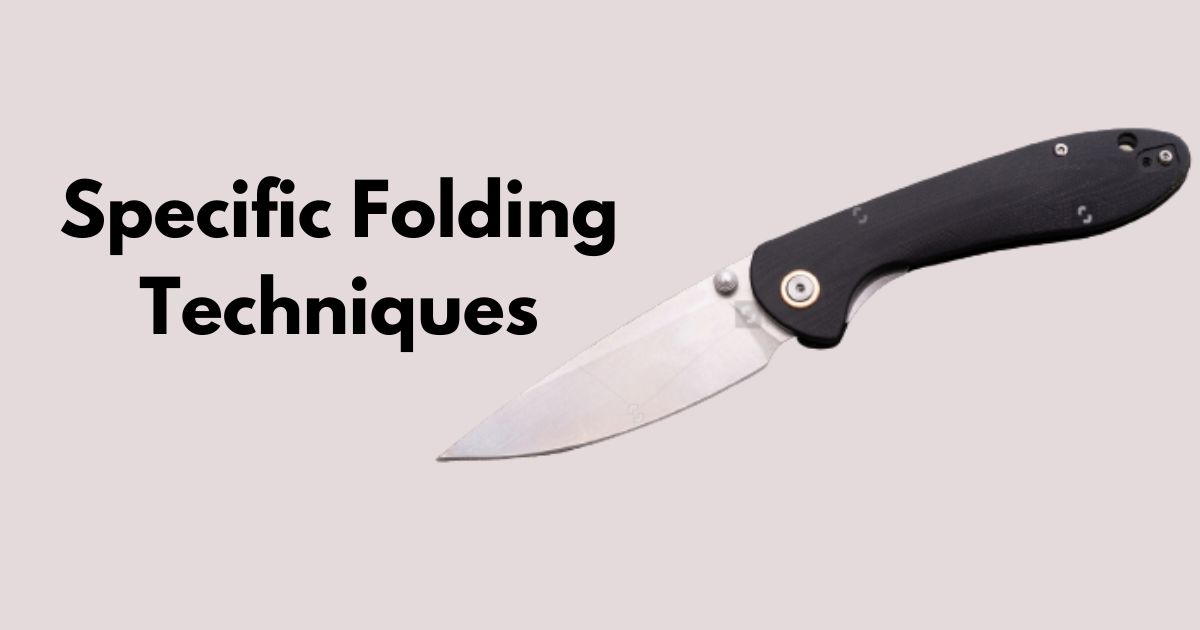 folding a pocket knife