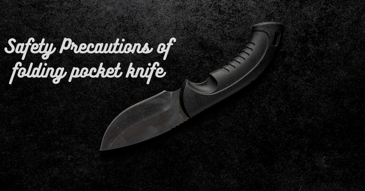 how to fold pocket knife