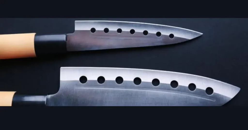 knives holes