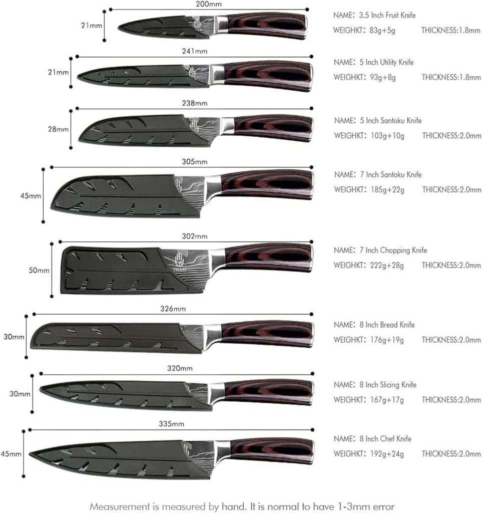best kiru kitchen knife set 2024
