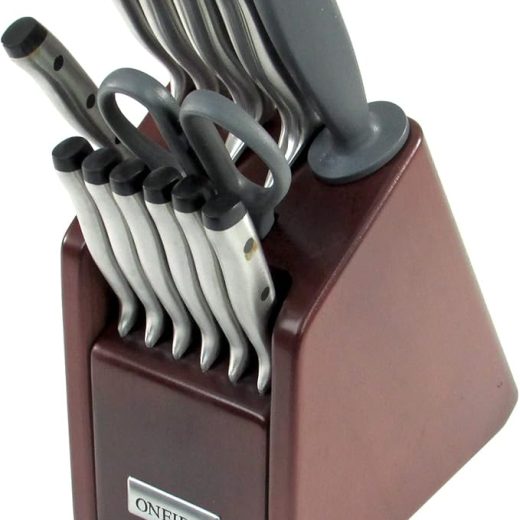 The Oneida Pro Series 14 Piece Stainless steel Knife Set
